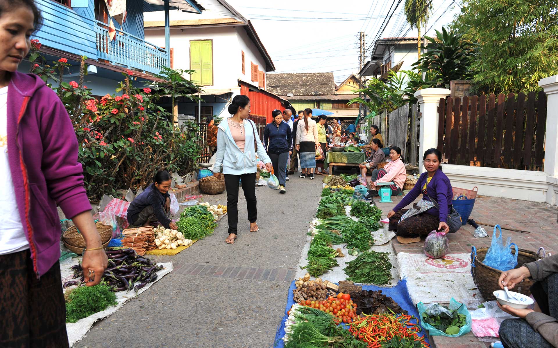 LuangPrabang Morning Market