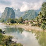 Vang Vieng, a peaceful town inm Laos
