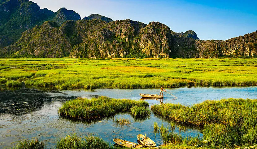 Van Long Wetland Natural Reserve