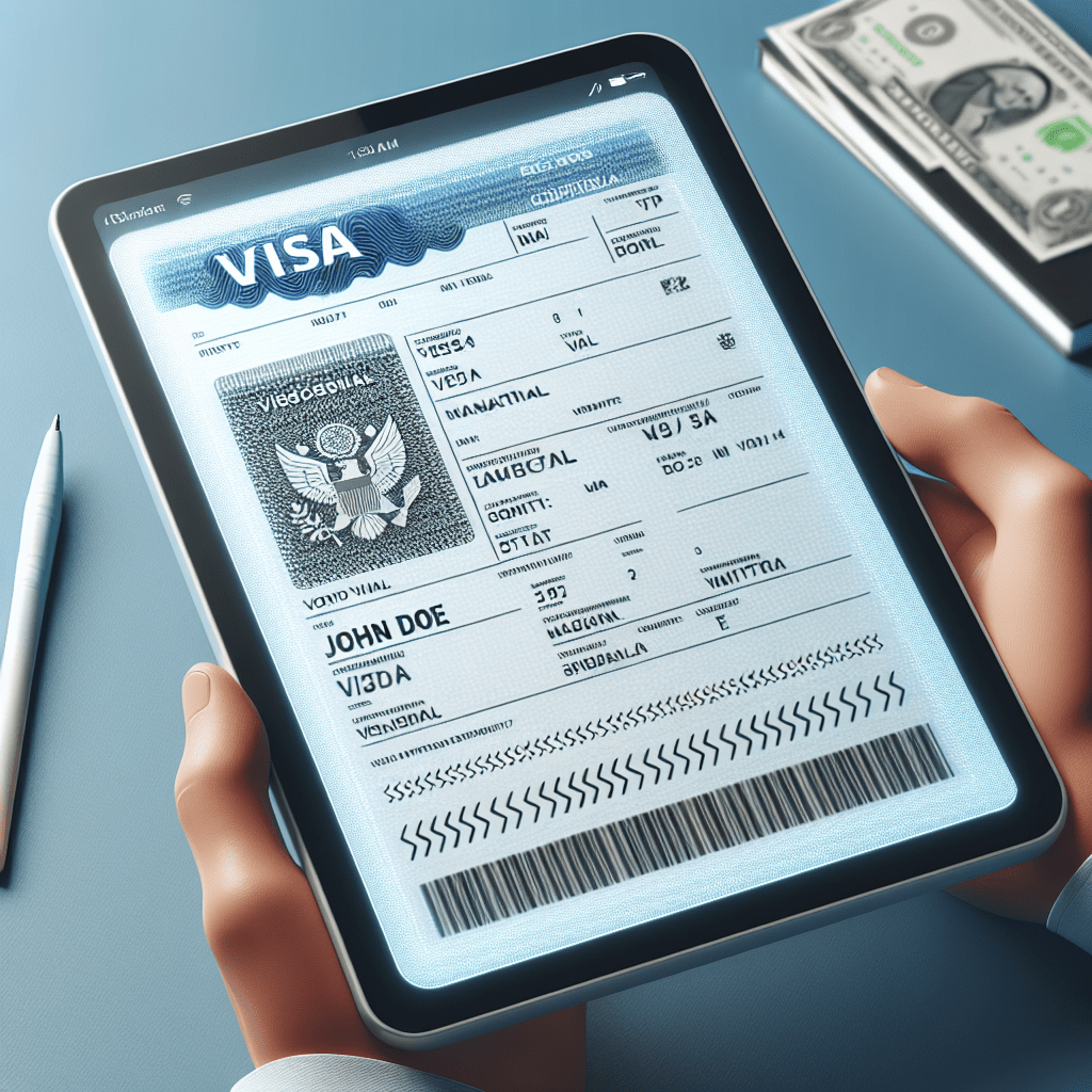 Visa. E-Visa Application