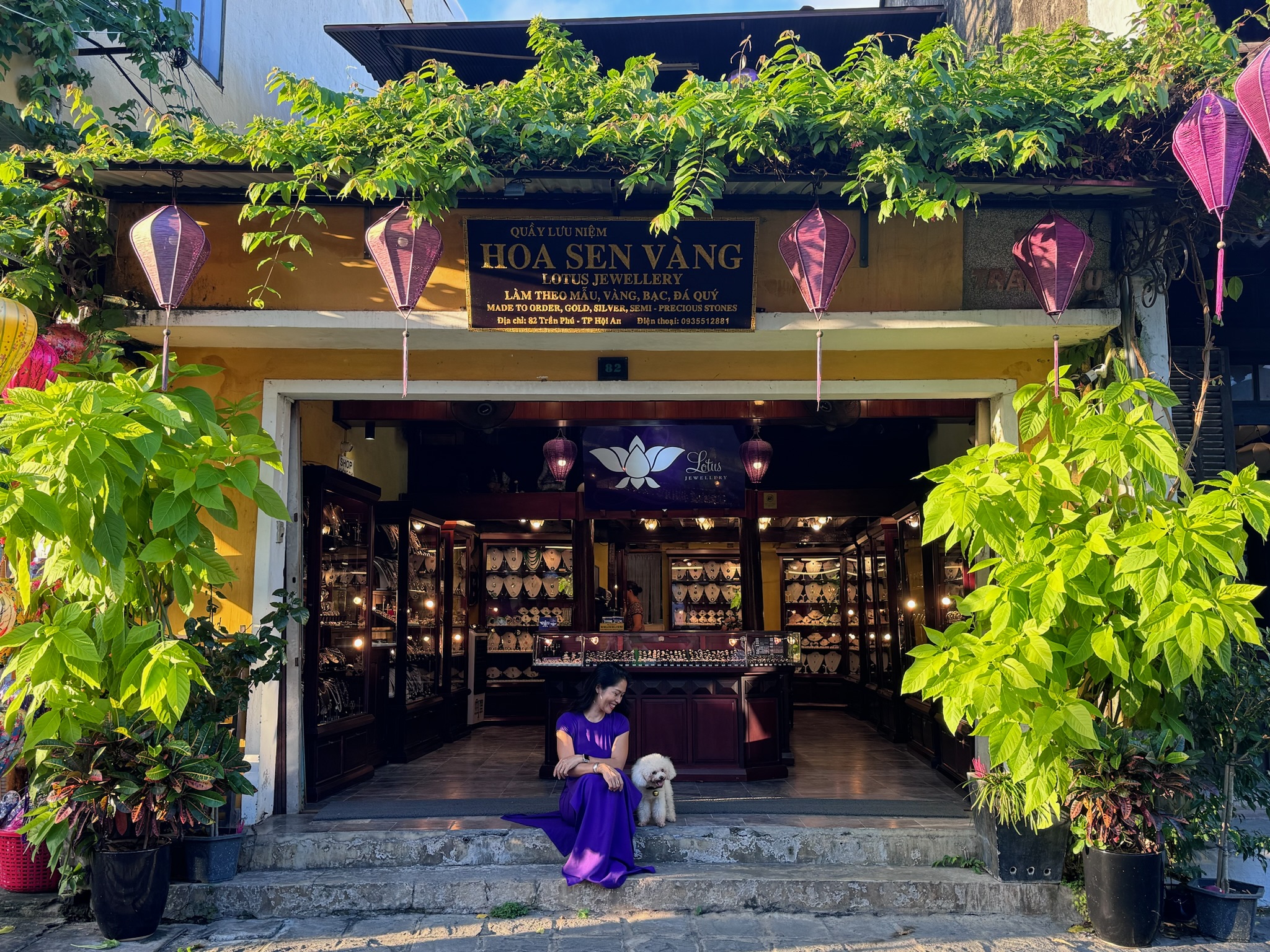 lotus jewellery Hoi An