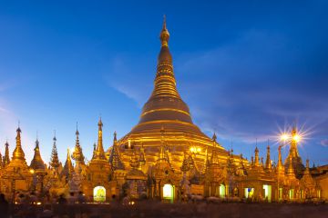 Yangon - Bago - Kyaikhtiyo (Golden Rock) - Bagan - Mt.poppa - Sale - Mandalay -  Amarapura - Mingun - Sagaing - Ava - Heho - Inle Lake - Indein - Yangon