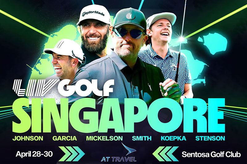 TRẢI NGHIỆM GOLF KẾT HỢP XEM LIV GOLF SINGAPORE