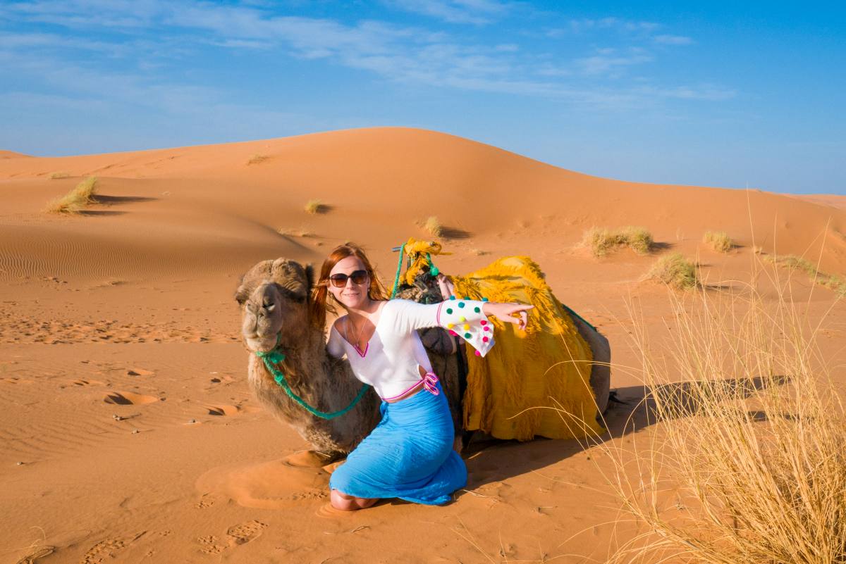 Khám phá sa mạc Sahara ở thị trấn Merzouga, Maroc